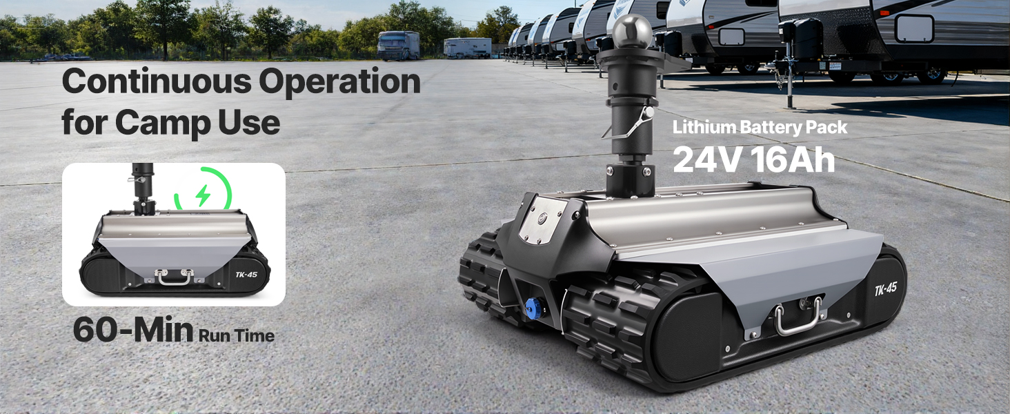 Electric trailer dolly