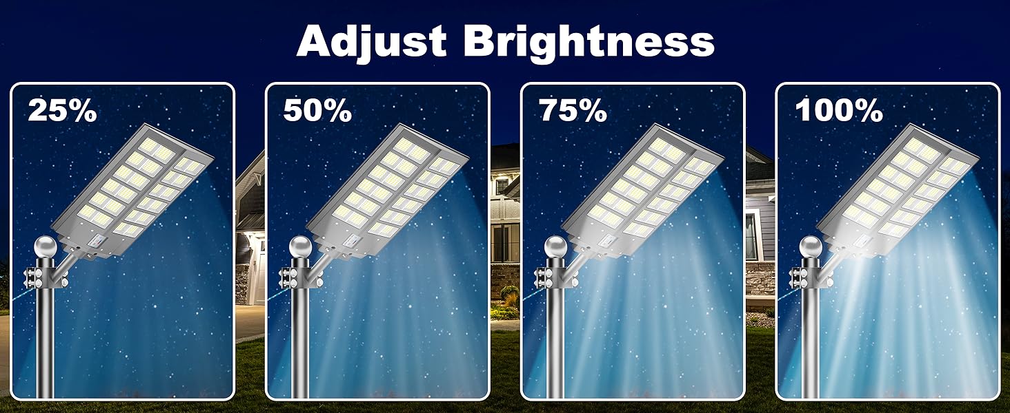 courtyard backyard solar led lamp 6000k