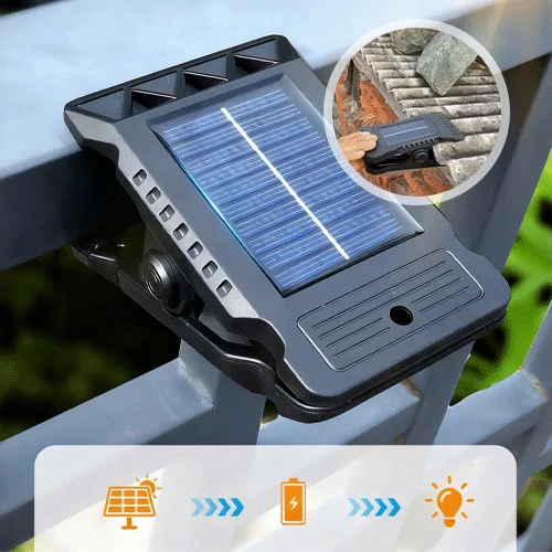 🔥Limited Offer ☀️Solar Clip Light