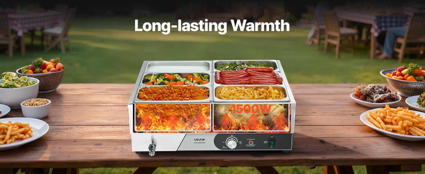 Commercial food warmer