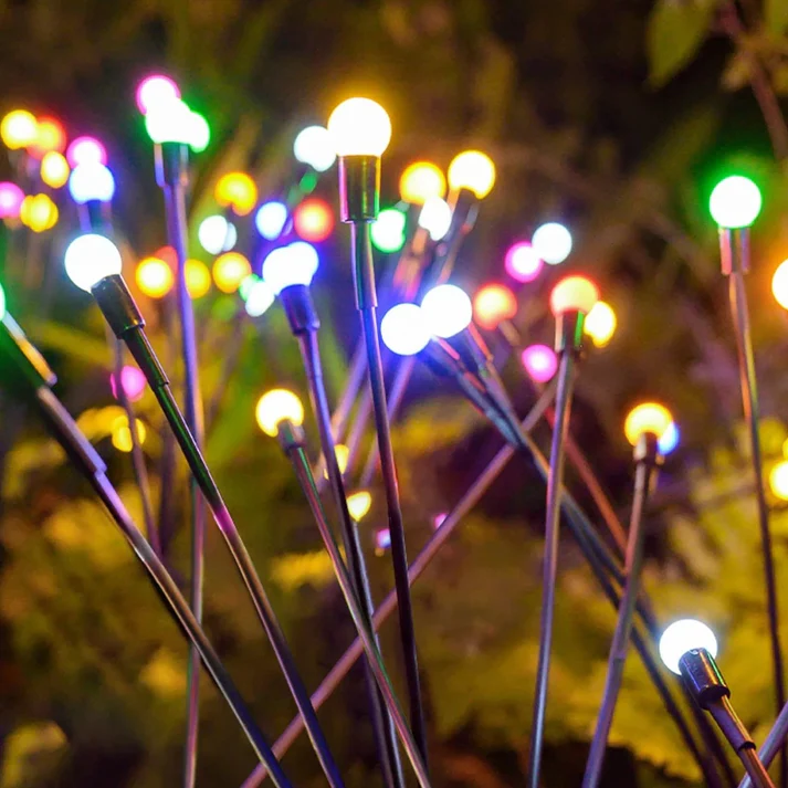 📢 Limited-Time Promotion 🔥Solar Powered Firefly Light - Waterproof