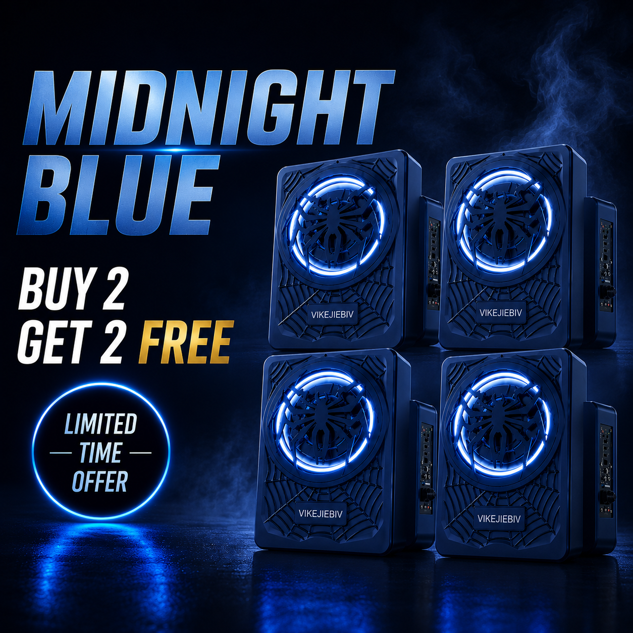 Must-Have Upgrade! ✨VIKEJIEBIV Active Subwoofer with Deep Bass 🚗 High Performance Car Audio [Price Drop - Limited Stock]