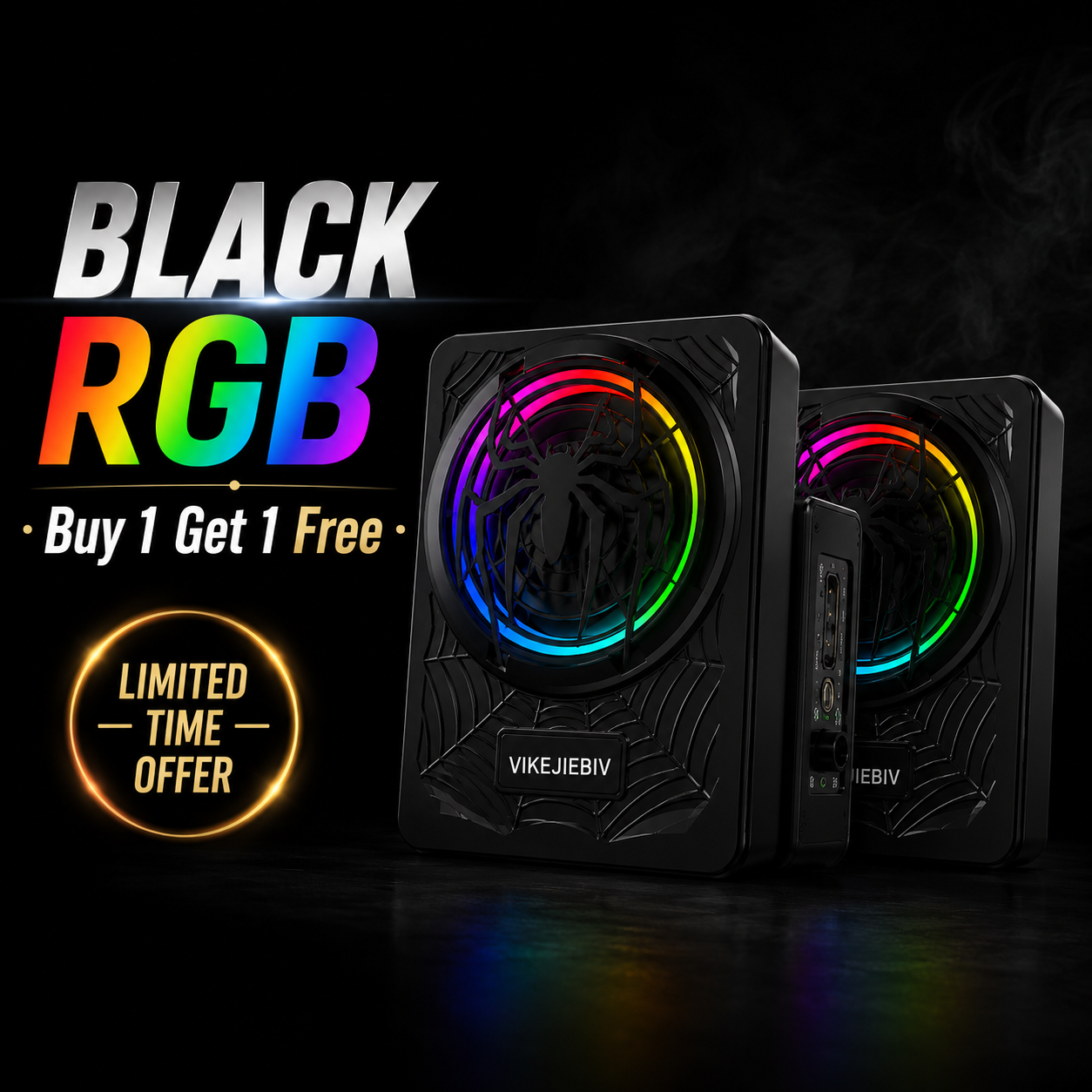 Must-Have Upgrade! ✨VIKEJIEBIV Active Subwoofer with Deep Bass 🚗 High Performance Car Audio [Price Drop - Limited Stock]