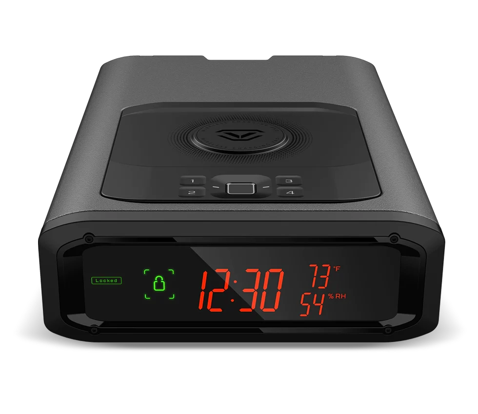 ⏰Buy 2 Get 1 Free 🗃️Smart Station™ Biometric Smart Safe with Built-in Wireless Phone Charger +