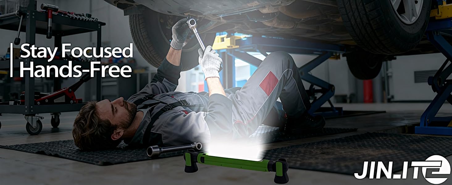 Working under the car-Hands Free