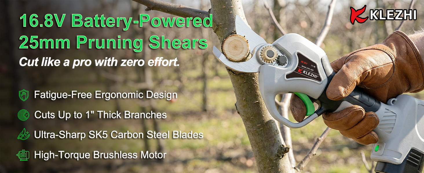25mm electric pruning shears