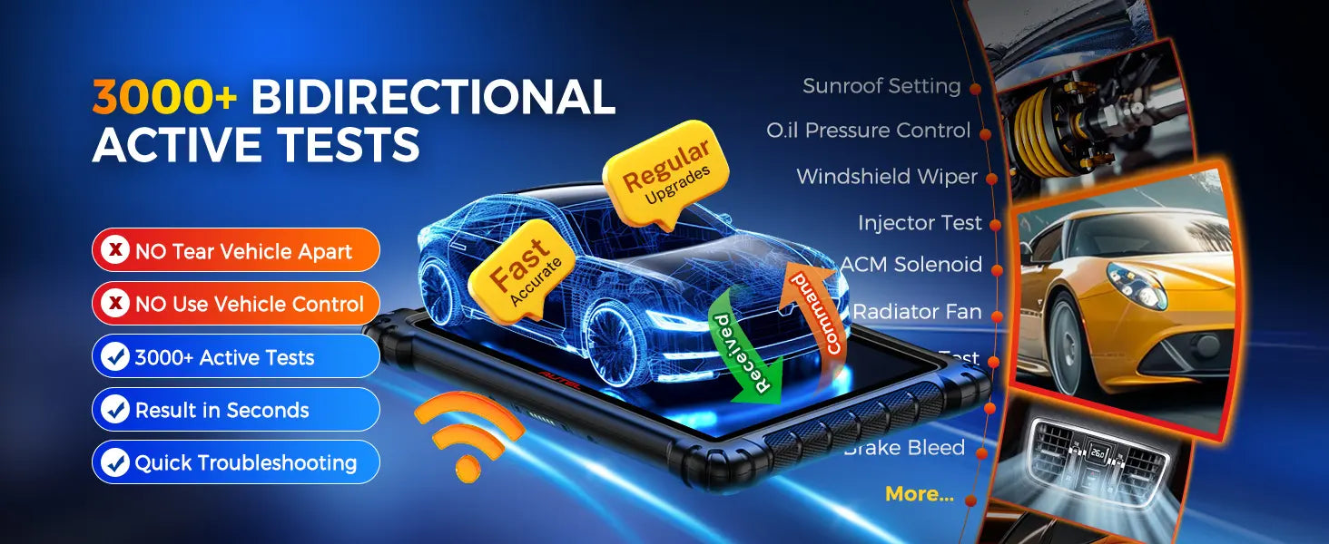 autel maxisys ultra S2 EV 3000+ Active Tests & 48+ Service & OE All System Diagnostics