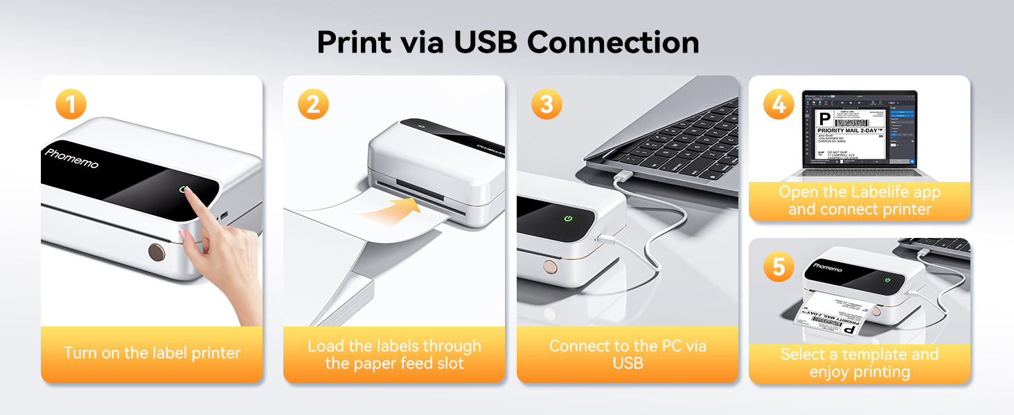 thermal shipping label printer