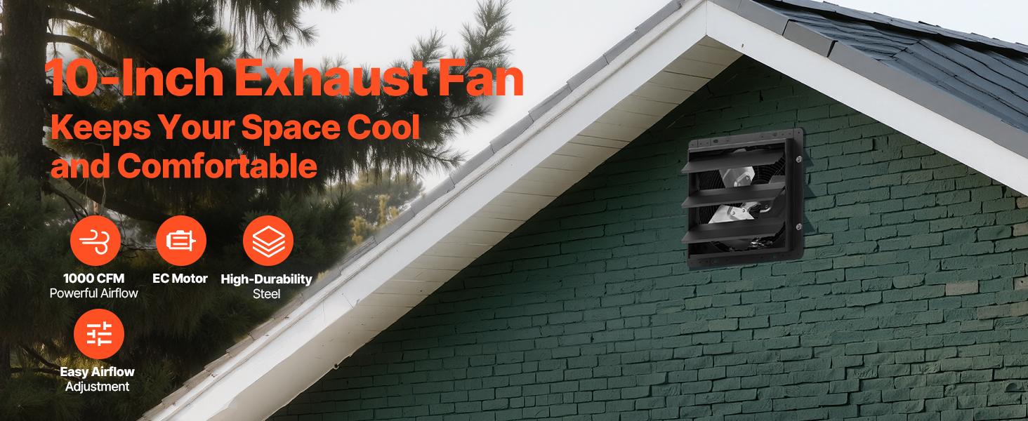shutter exhaust fan