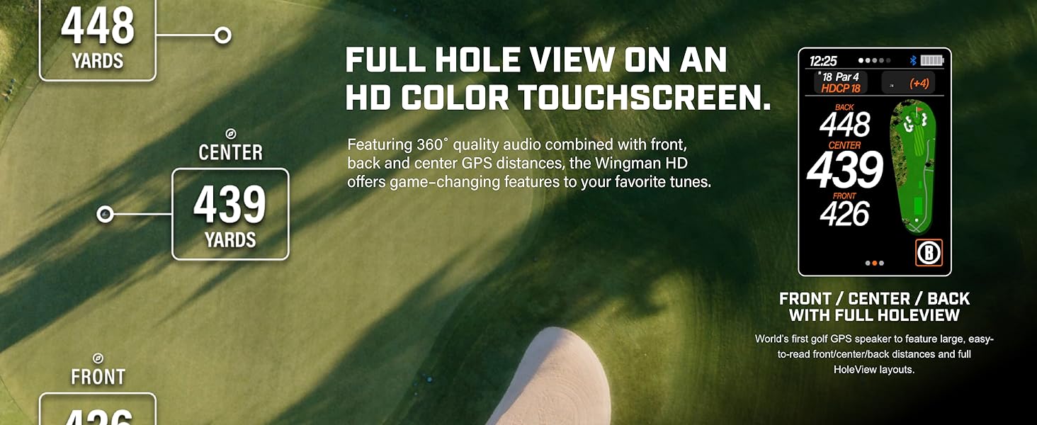 Bushnell Golf Wingman HD