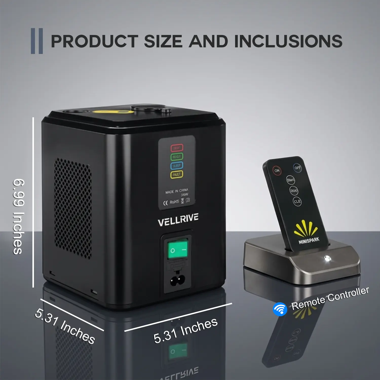 ✨🎆 Mini Cold Spark Machine – Safe, Smokeless, Remote-Controlled Professional Event Atmosphere Creator 🔥🎤