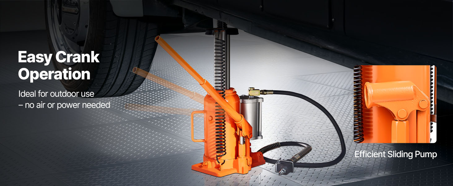 Air Hydraulic Bottle Jack
