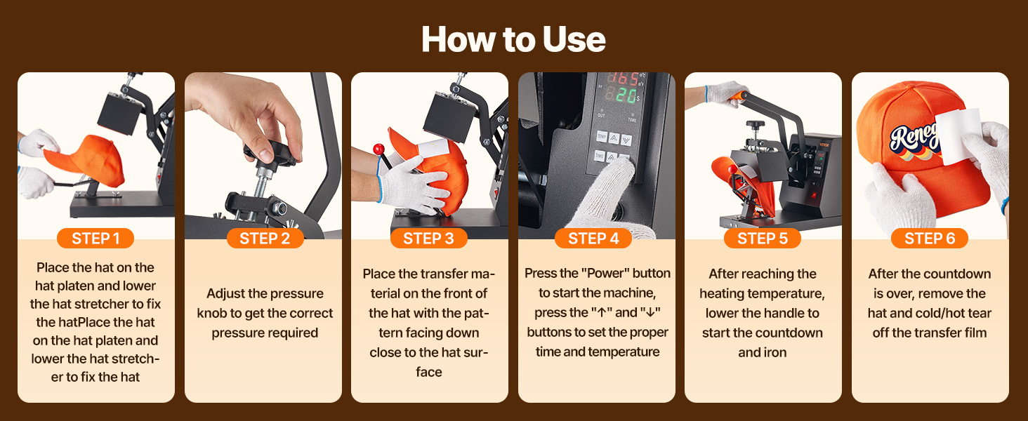 hat heat press