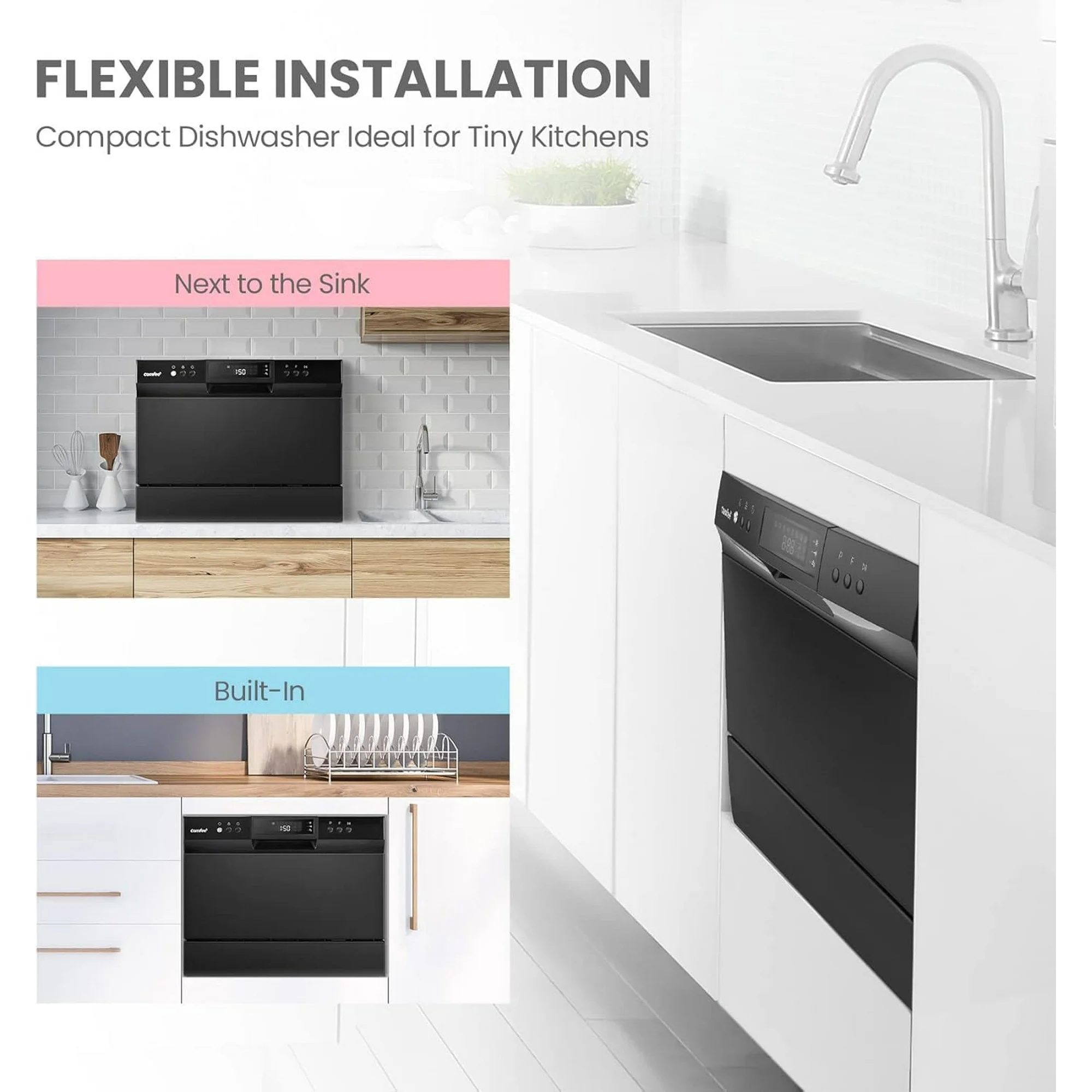 🔥 Spring Sale 🔥 Mini Dishwasher