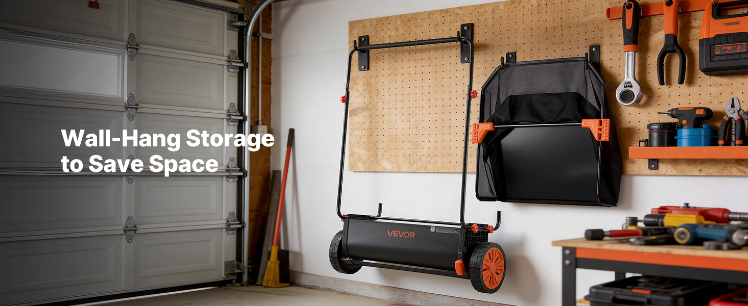 tow behind lawn sweeper