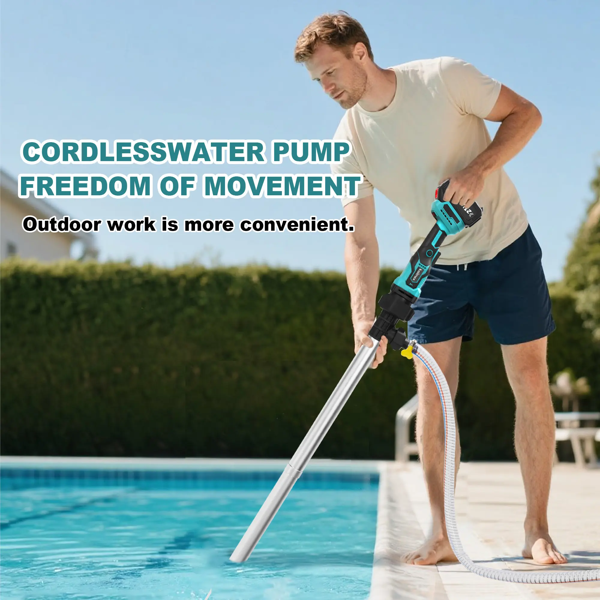 Cordless Stick Water Transfer Pump