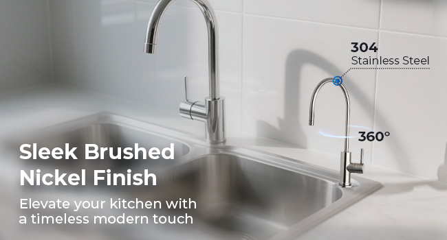 Elegant faucet design