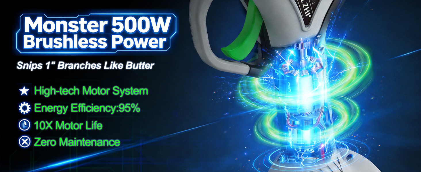 Cordless Battery Powered Tree Pruner