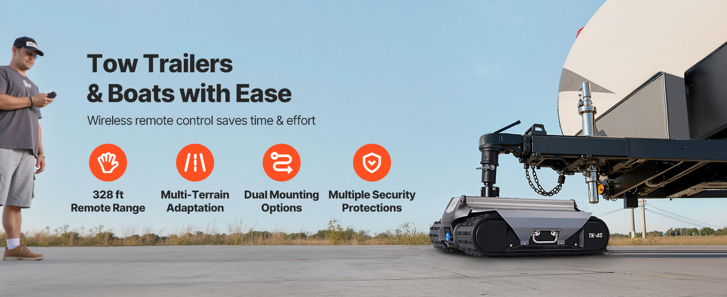 Electric trailer dolly