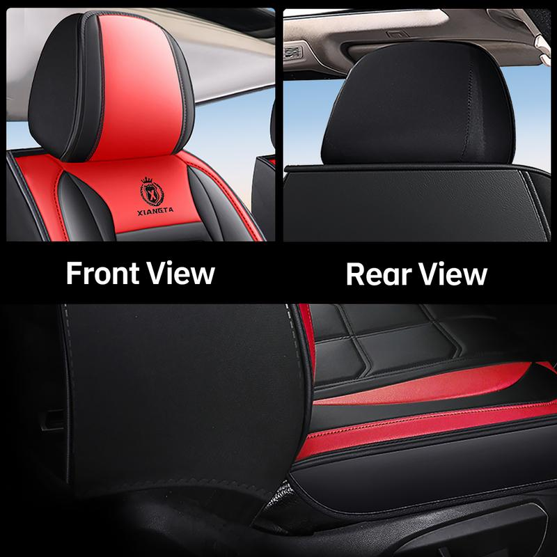🔥 Upgrade Your Ride – Premium Leather Car Seat Covers (5 Seats), Universal Fit, Airbag Safe, Waterproof & Anti-Slip | Limited Time Offer