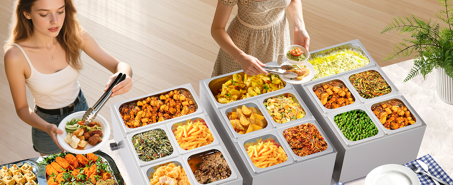 Commercial food warmer