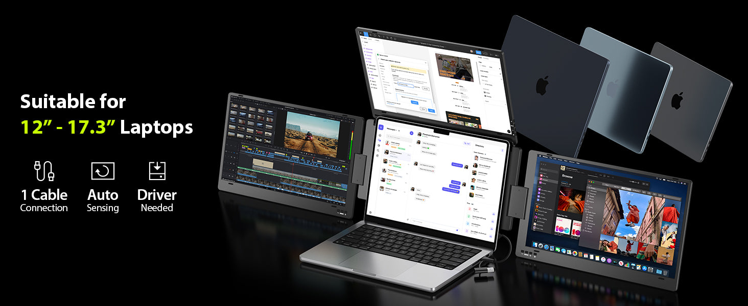 Suitable for 12" - 17.3" Laptops