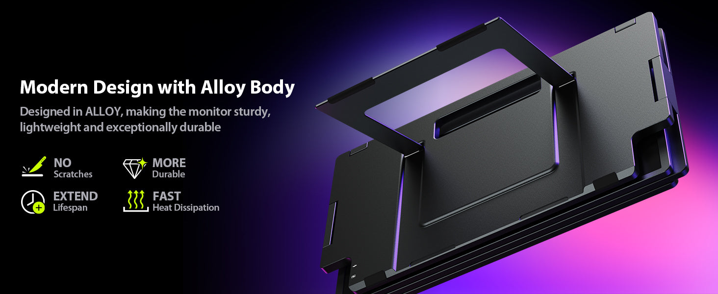 Modern Design with Alloy Body