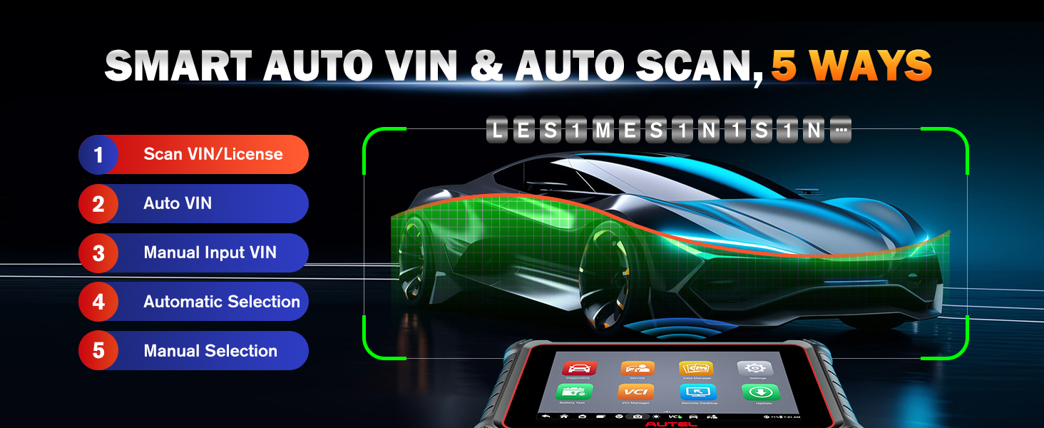 Autel scanner maxicom MK900 MK900BT MK808S MK808
