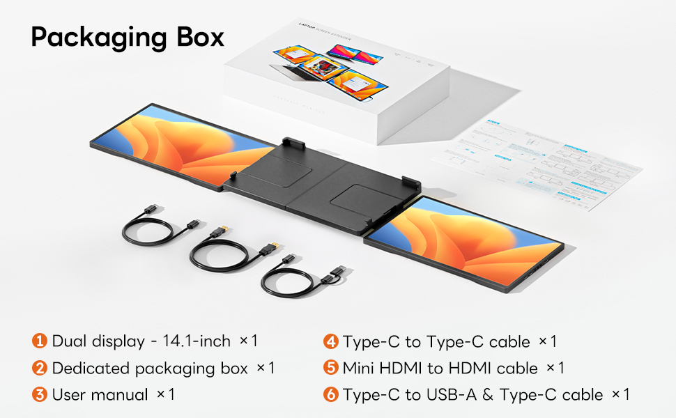 screen extender portable laptop