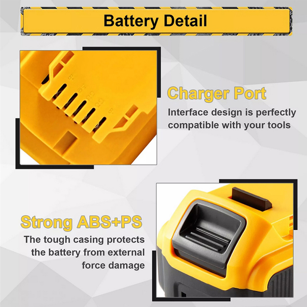 Suitable for 20V 8.0AH lithium-ion batteries