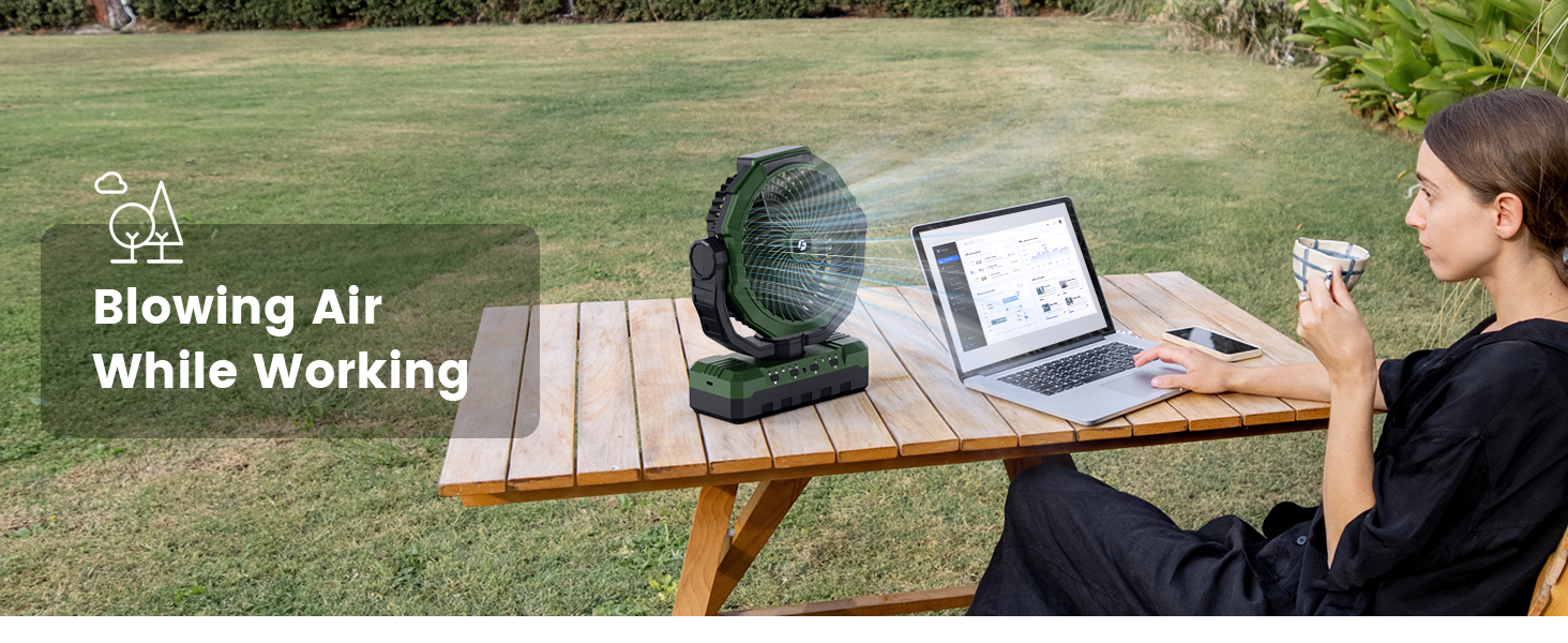 Blowing Air While Working