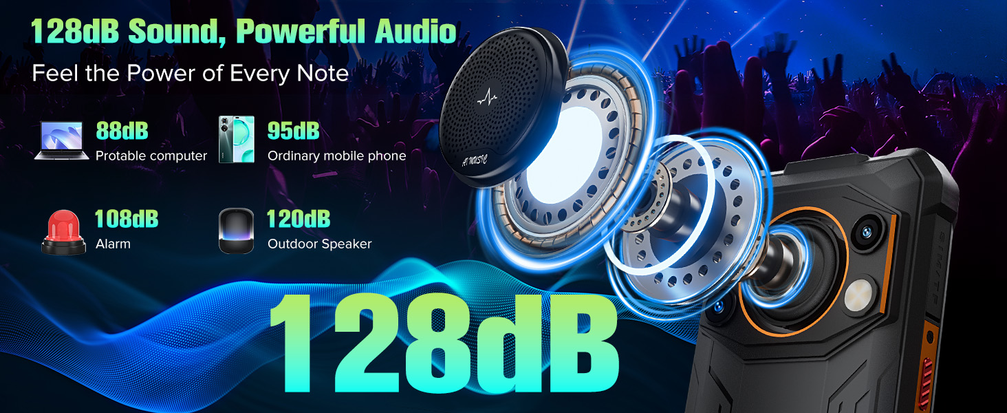 128dB Sound