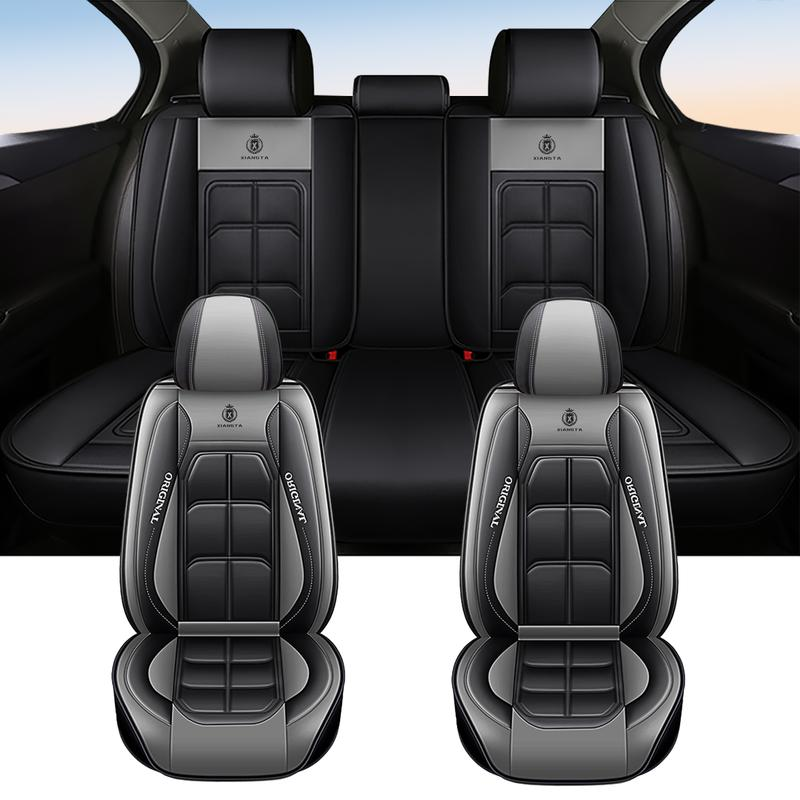 🔥 Upgrade Your Ride – Premium Leather Car Seat Covers (5 Seats), Universal Fit, Airbag Safe, Waterproof & Anti-Slip | Limited Time Offer