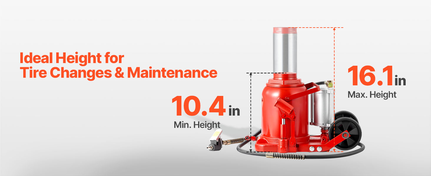 Air Hydraulic Bottle Jack