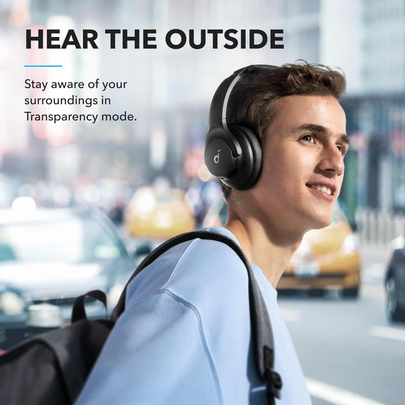 🔥LIMITED TIME SALE！Soundcore Q20i Bluetooth Headphones with Hybrid ANC 🤫Wireless Foldable Travel Over-Ear Headset ✈️