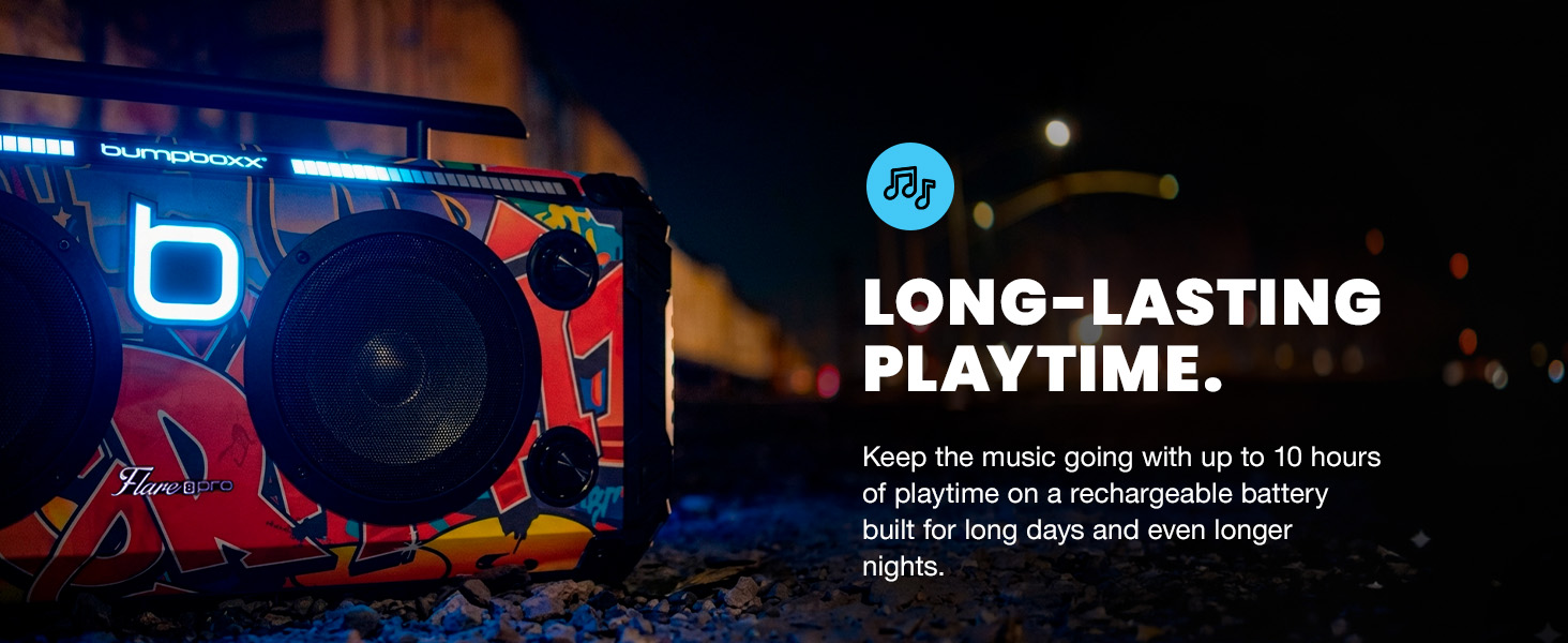 Long-Lasting Playtime.