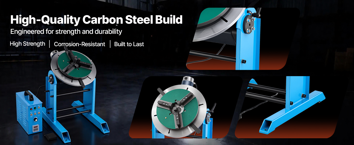 portable welder positioner turntable machine