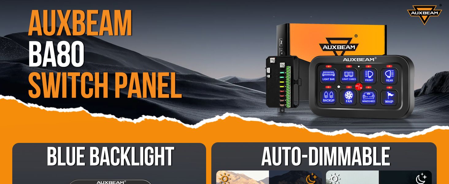 BA80 SWITCH PANEL