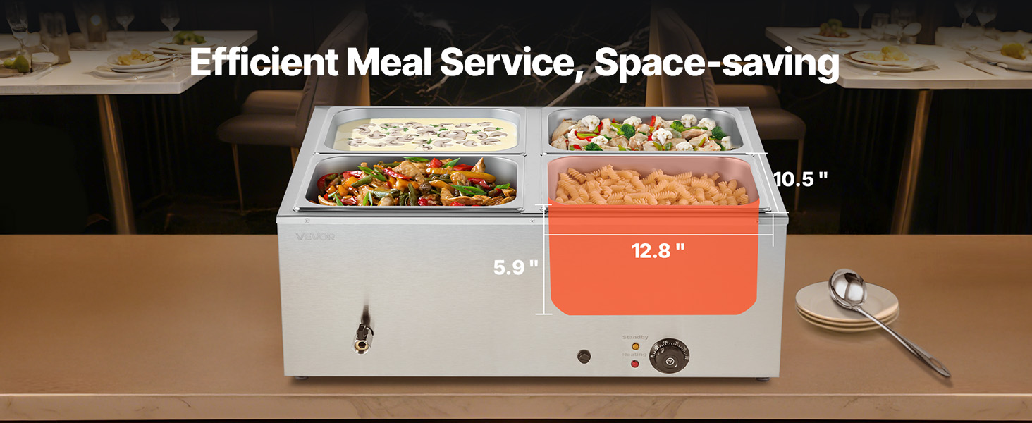 countertop soup station