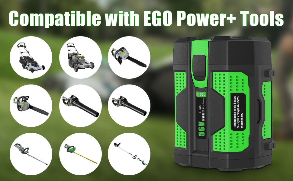 compatible with EGO Power+ Tools