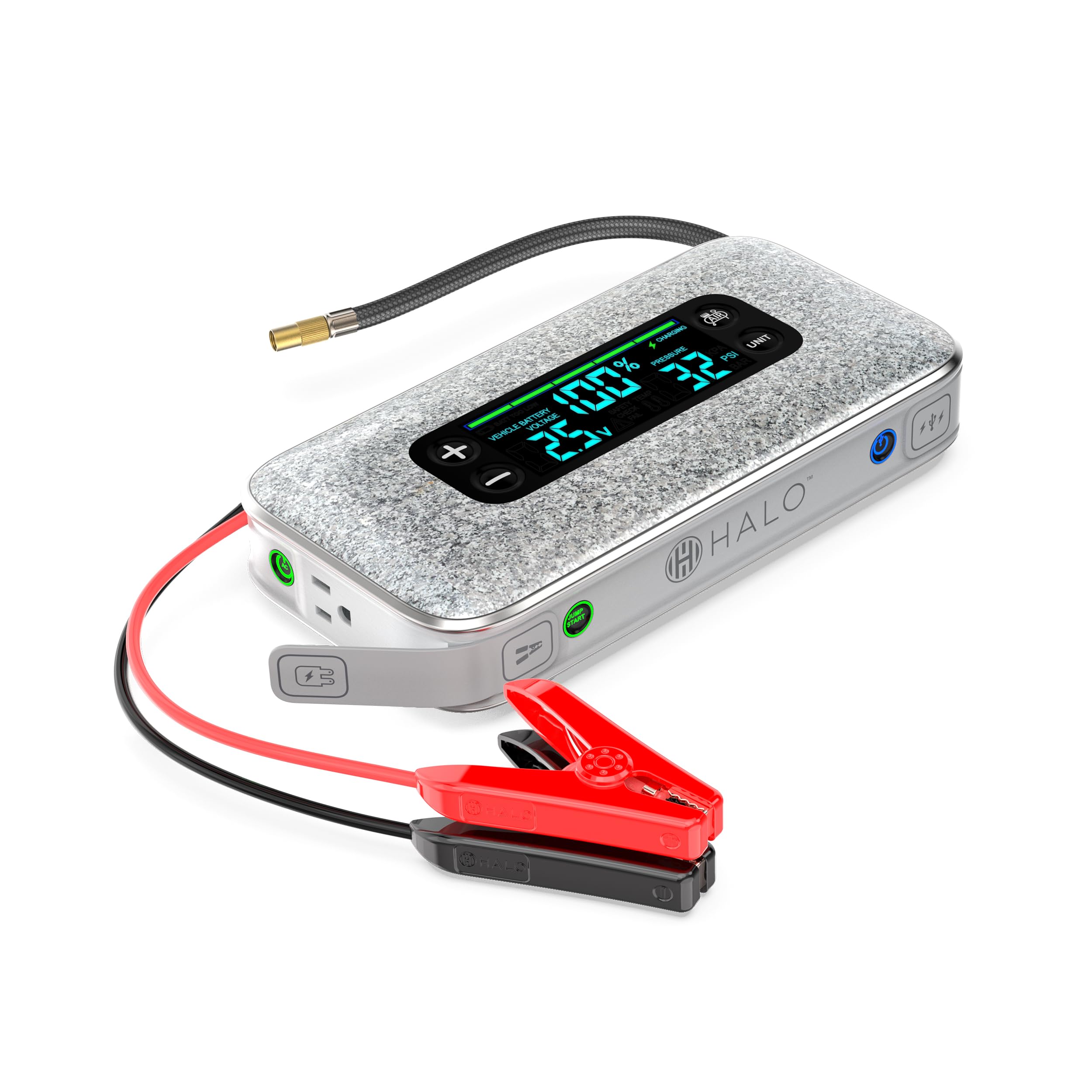 ✨ Limited-time offer: Buy 1 get 1 free✨  Halo Bolt Ultimate 3 Portable Car Battery Jump Starter