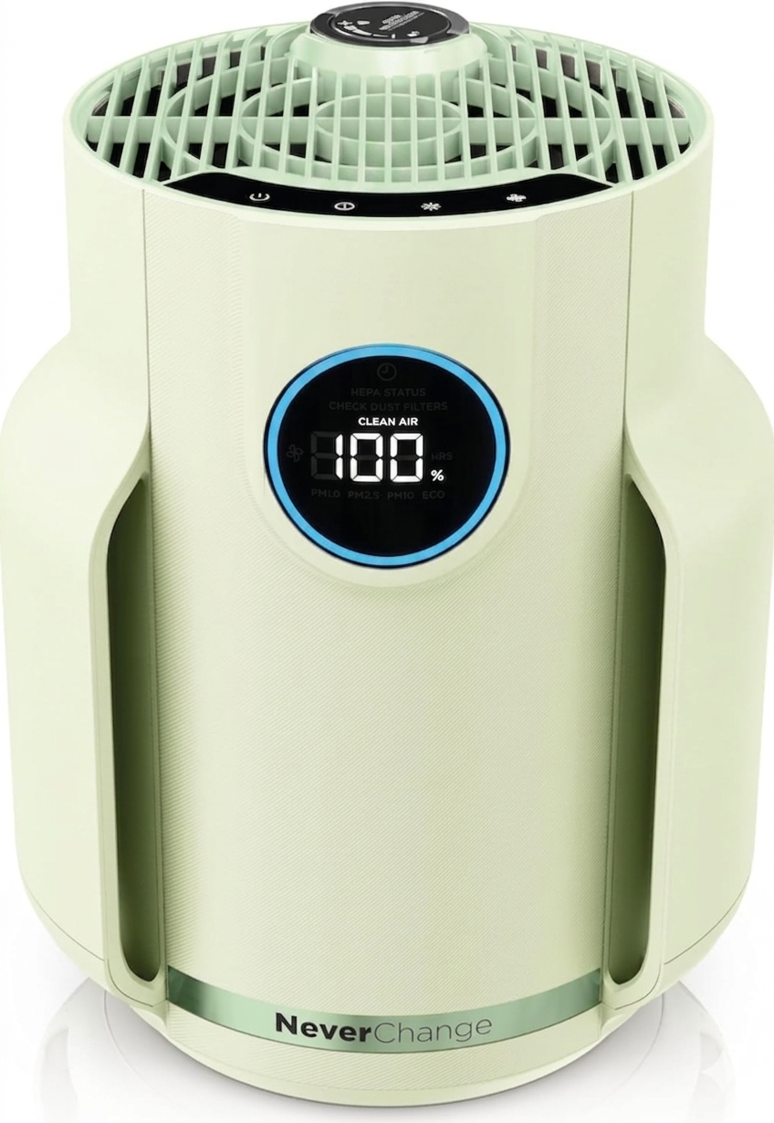 Spring sale Air Purifier for Home with NeverChange(5-Year) HEPA Air Filter