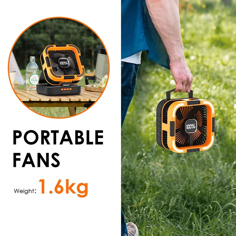 3   in   1   Solar   Camping   Fan