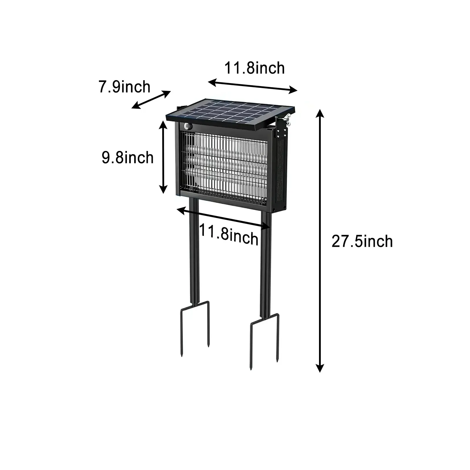Special Offer✨Solar Waterproof Bug Zapper with Smart Light Sensor for Indoor & Outdoor