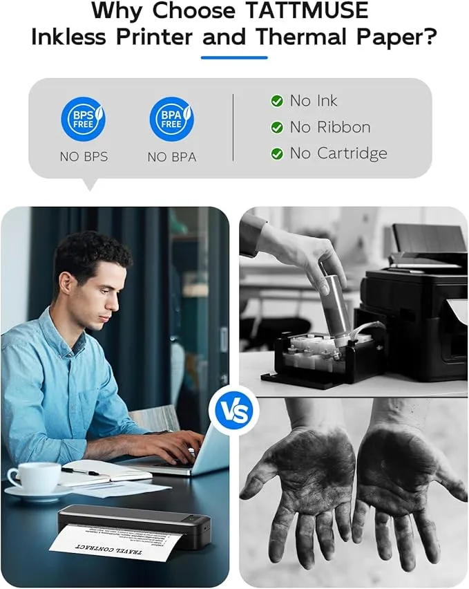 💰 Big Discount/Portable Printers Wireless for Travel