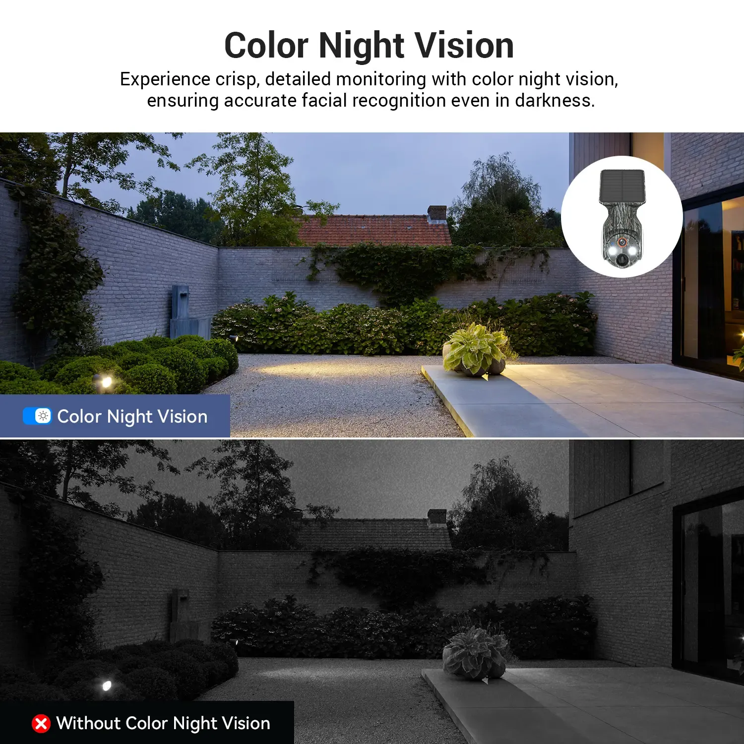 #Special Offer 🏷️AJ19 360° Solar Security Camera with WiFi & Night Vision