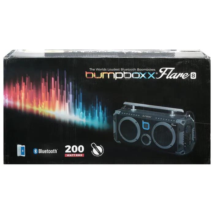 Bumpboxx - Flare8 Pro Portable Speaker Boombox - NYC Graffiti