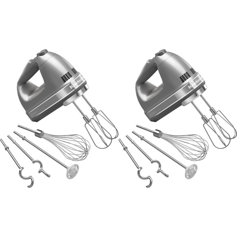 Today's Deal ✨KitchenAid Hand Mixer (with Turbo Beater II Beaters and Professional-Style Whisk)