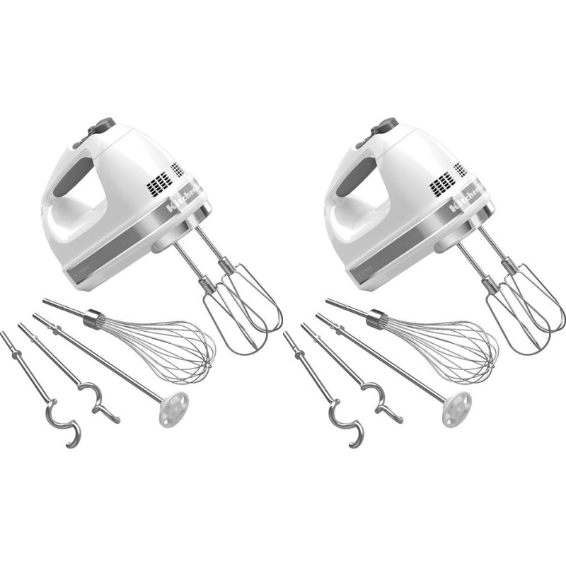 Today's Deal ✨KitchenAid Hand Mixer (with Turbo Beater II Beaters and Professional-Style Whisk)