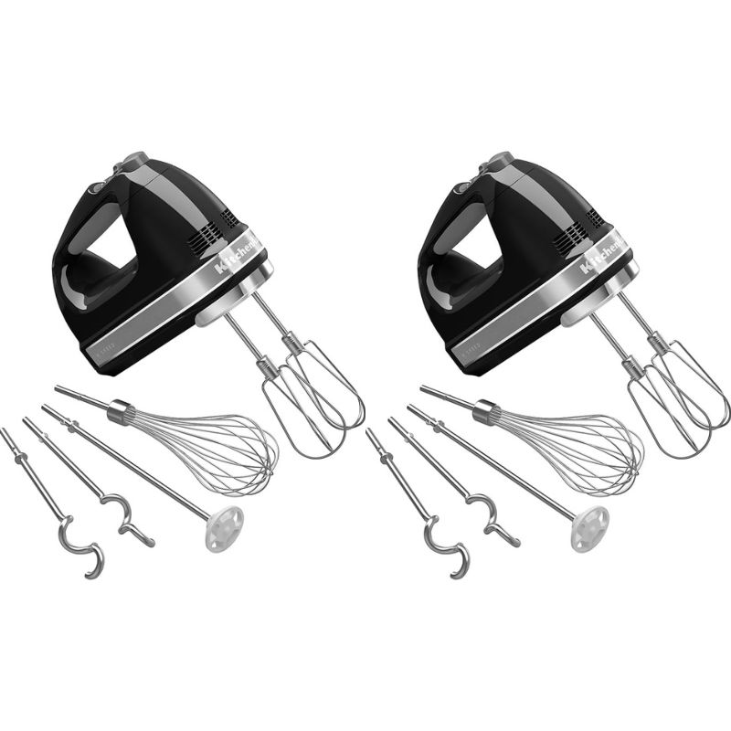 Today's Deal ✨KitchenAid Hand Mixer (with Turbo Beater II Beaters and Professional-Style Whisk)
